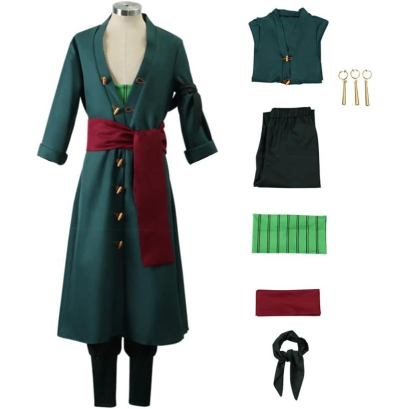 Men Anime Kimono Cosplay Costu - Men'S Kimono Accessories ulasan dan harga